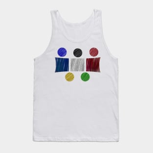 Flag France Olympic Tank Top